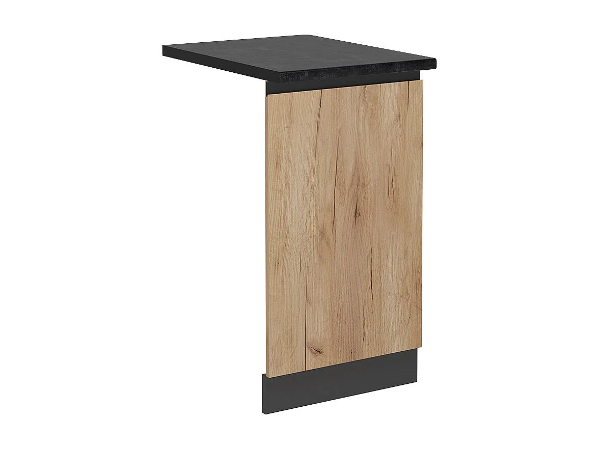 Façade de lave-vaisselle chêne de force doré 45x1.6x81.8 r-line