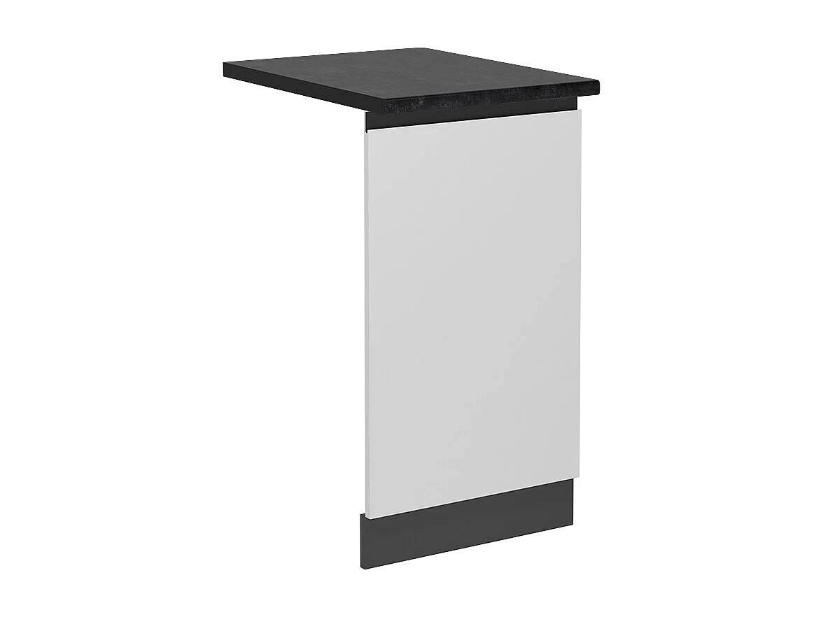 Façade de lave-vaisselle blanc 45x1.6x81.8 r-line