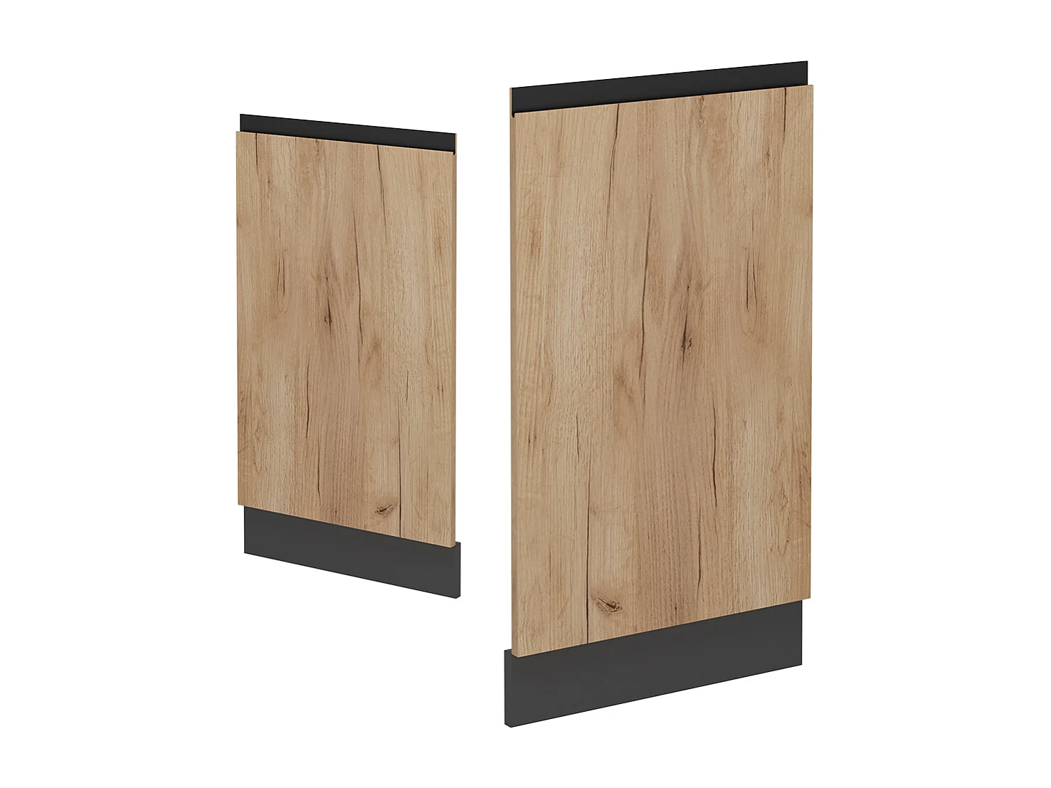 Dishwasher front panel gold power oak 45x1.6x81.8 r-line