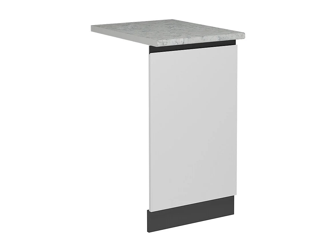 Façade de lave-vaisselle blanc 45x1.6x81.8 r-line