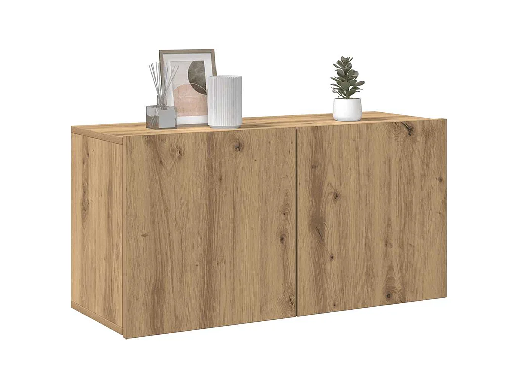 TV-Wandschrank Artisan-Eiche 80x30x41 cm