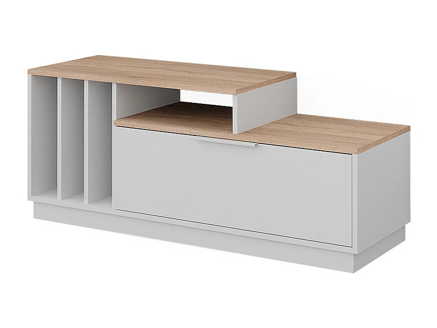 Buffet bas blanc/sonoma 120x40x49.9 betti