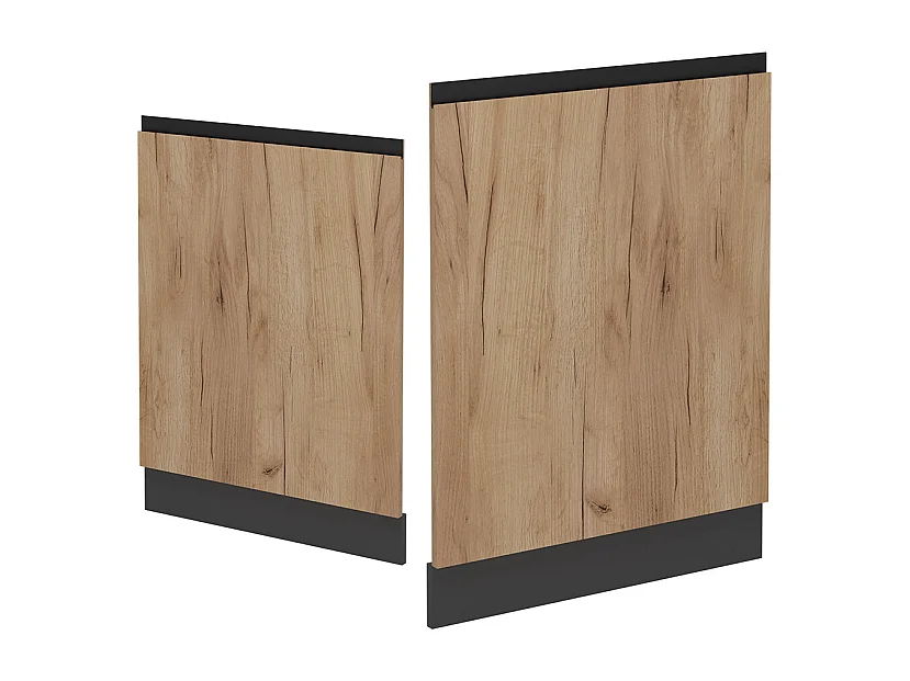 Geschirrspülblende goldkraft eiche 60x1.6x81.8 r-line