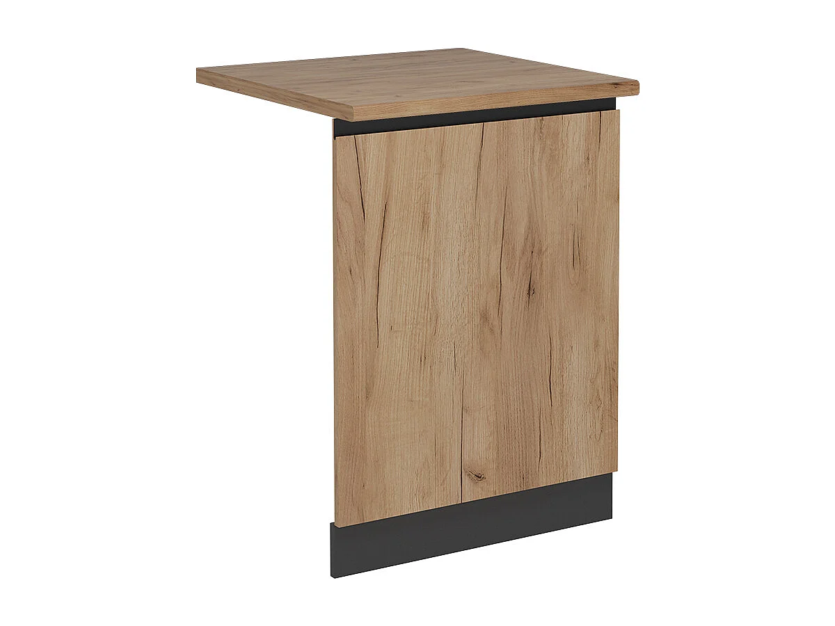 Façade de lave-vaisselle chêne de force doré 60x1.6x81.8 r-line