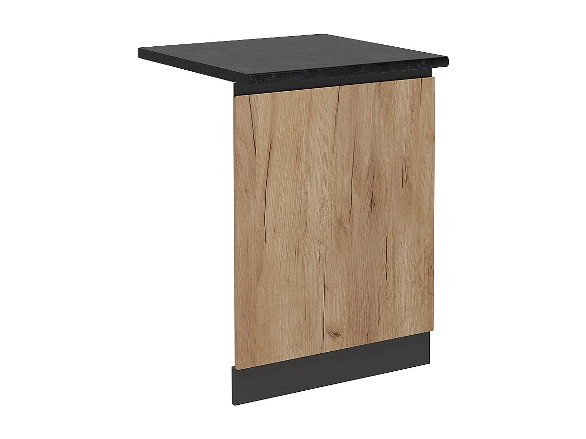 Façade de lave-vaisselle chêne de force doré 60x1.6x81.8 r-line