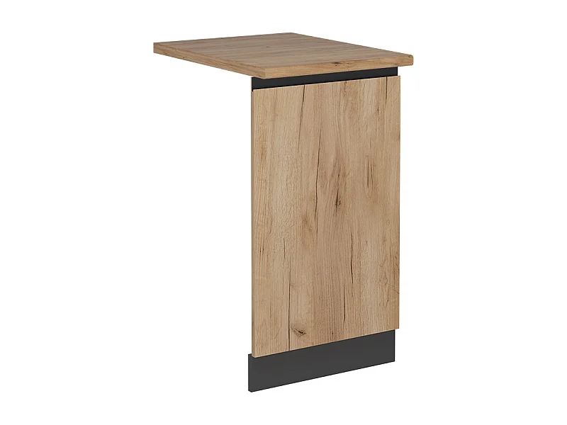 Façade de lave-vaisselle chêne de force doré 45x1.6x81.8 r-line