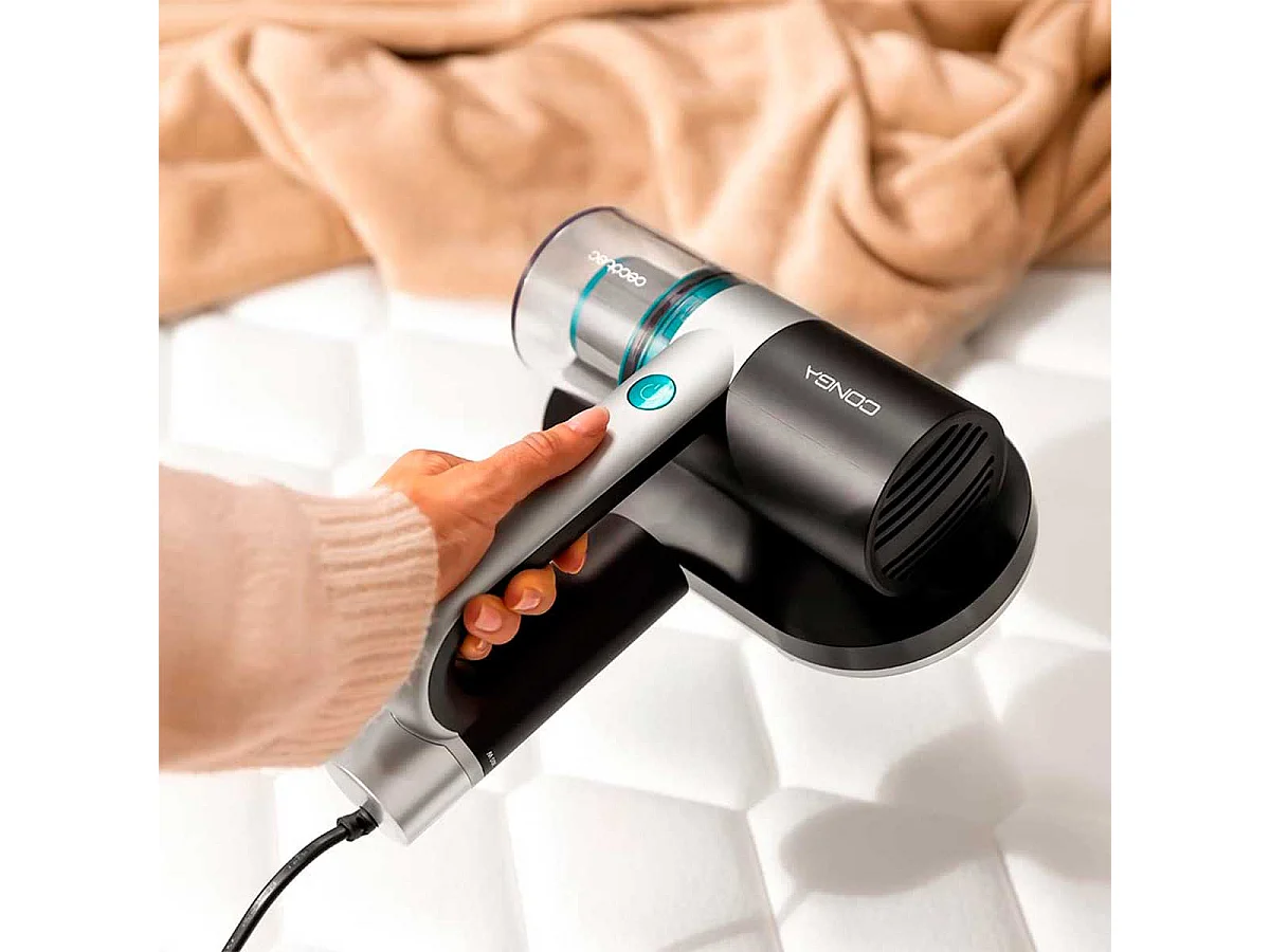 Cecotec Conga RockStar 3000 Mattress aspirapolvere senza filo Nero, Argento, Turchese Senza sacchetto