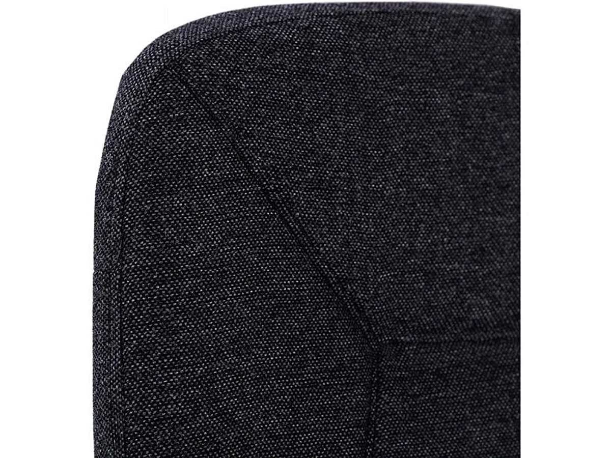 Silla Oficina Gris Antracita con Ruedas, Reposabrazos y Regulable 57x103x46 cm