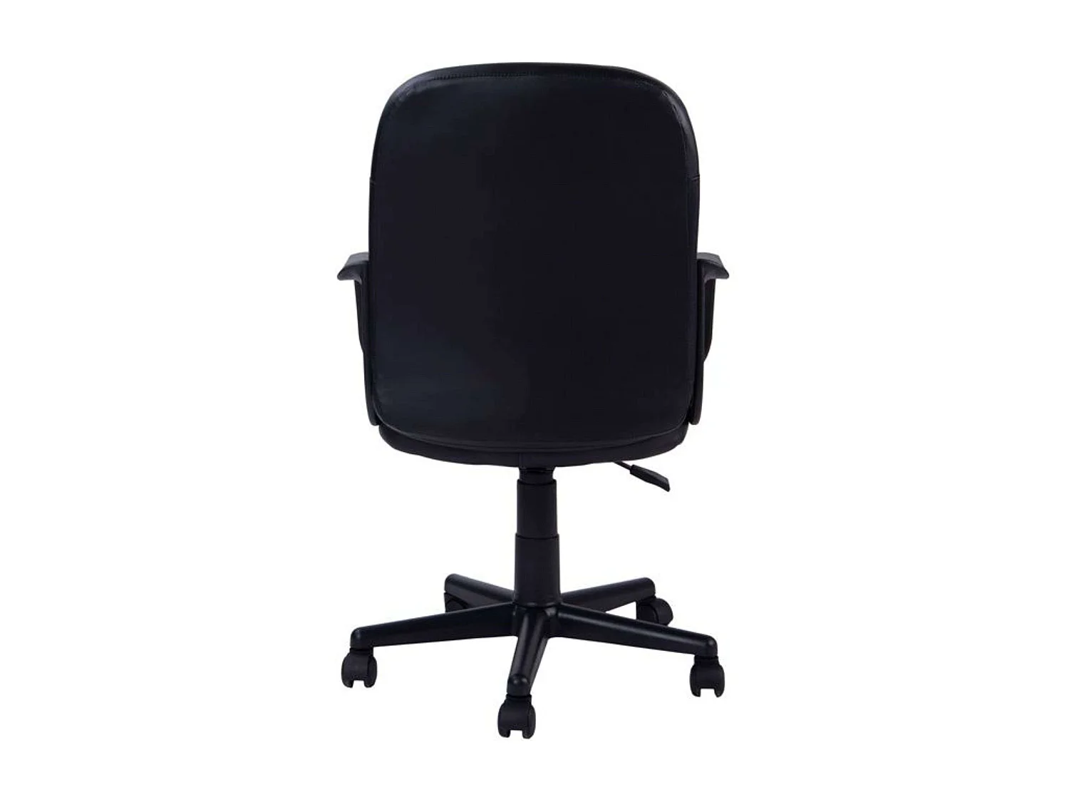 Silla Oficina Gris Antracita con Ruedas, Regulable y Reposabrazos, 57x103x46 cm