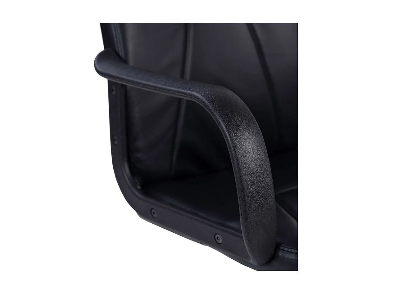 Silla Oficina Gris Antracita con Ruedas, Regulable y Reposabrazos, 57x103x46 cm