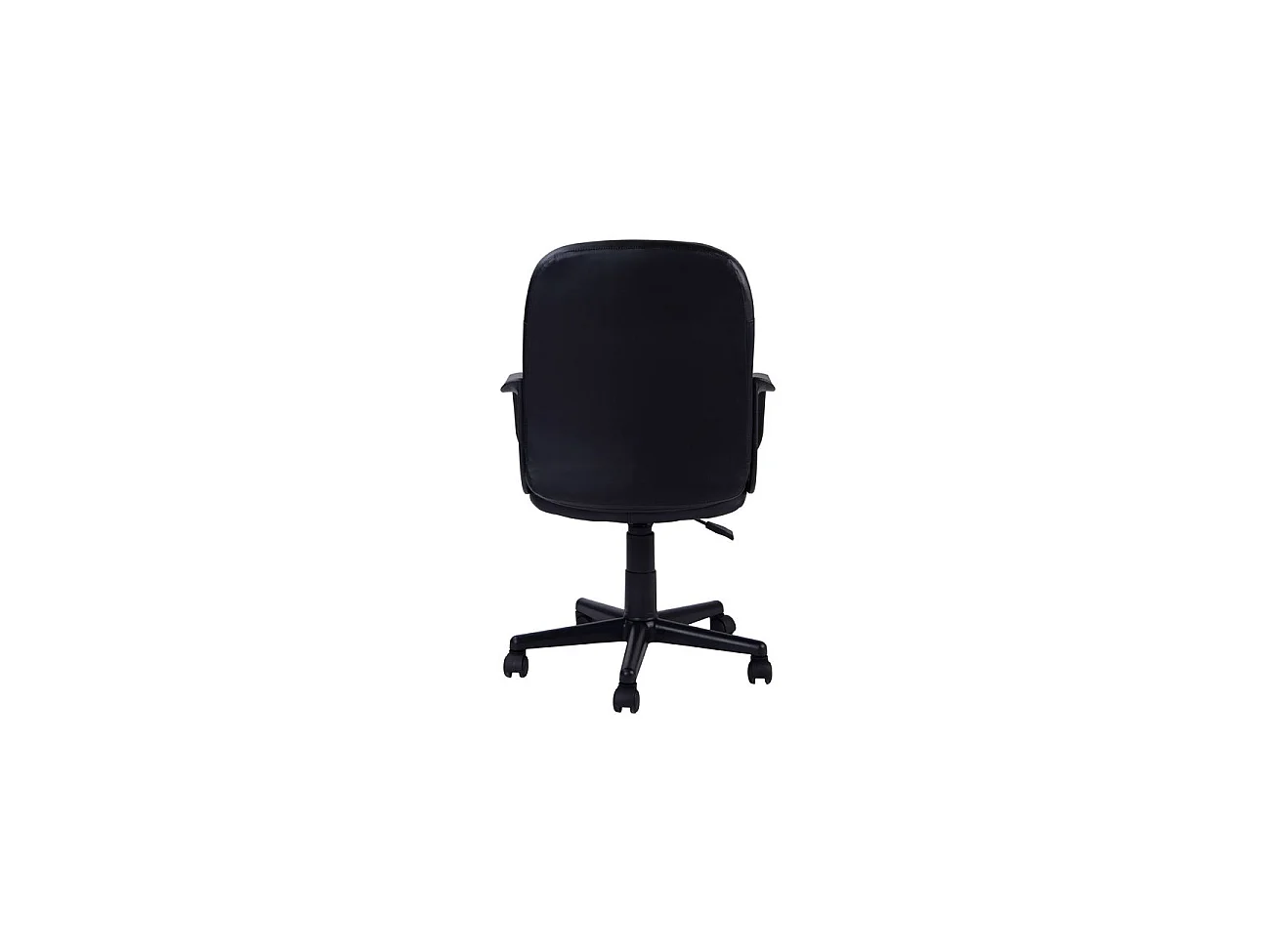 Silla de oficina con altura regulable en negro 45x87-96 cm Génesis Negro