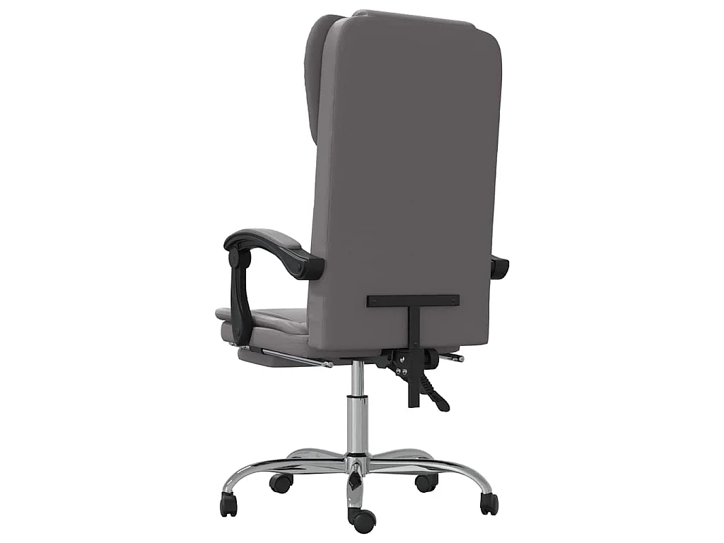 Fauteuil inclinable de bureau Gris Similicuir