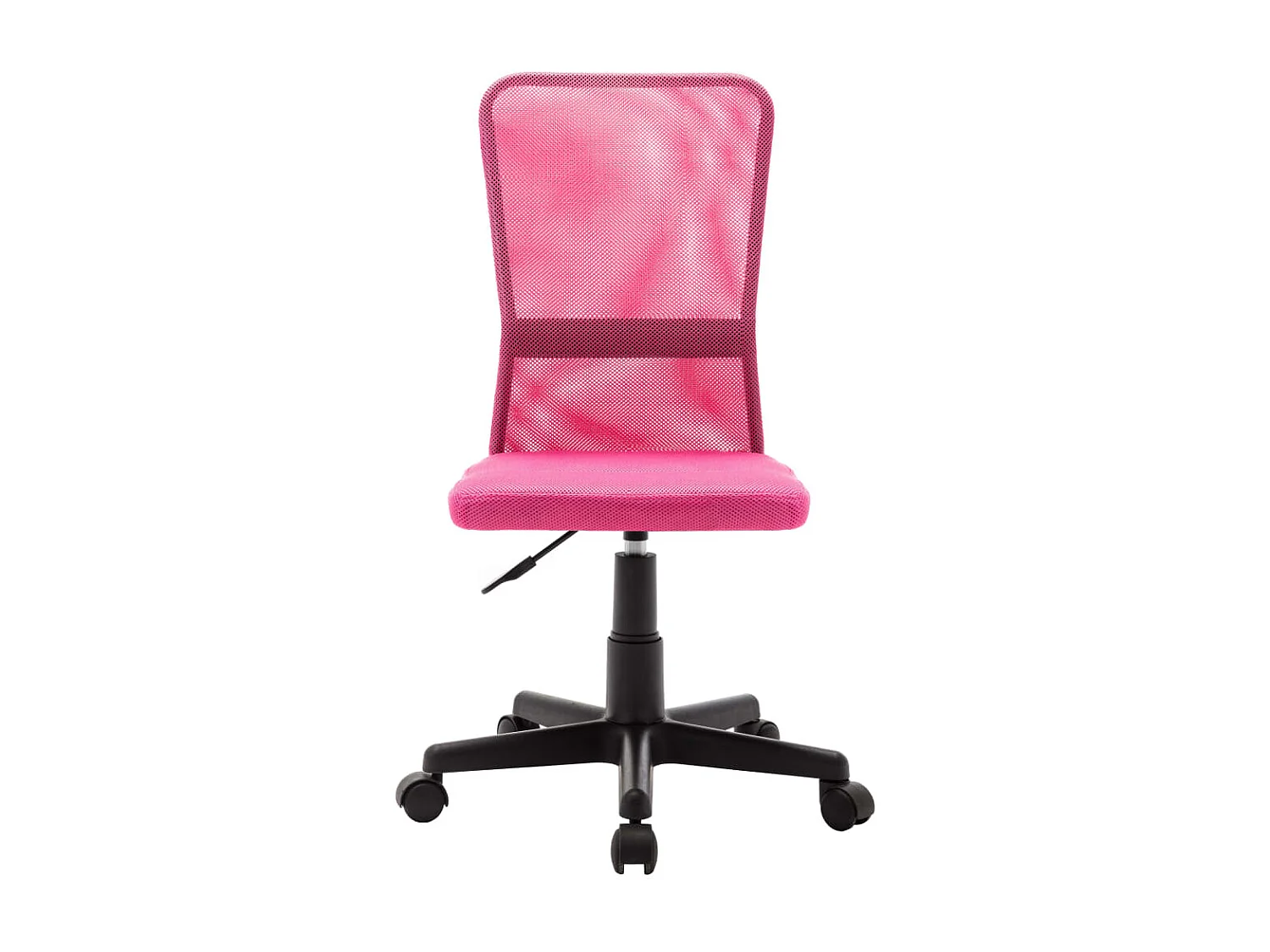 Chaise de bureau Rose 44x52x100 cm Tissu en maille