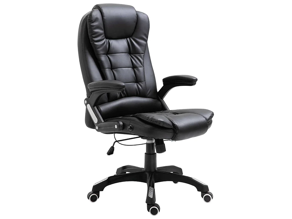 Chaise de bureau Noir Similicuir