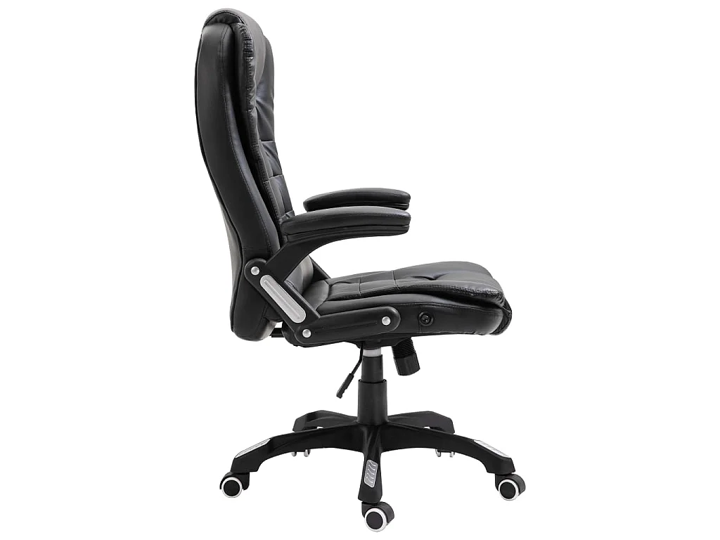 Chaise de bureau Noir Similicuir