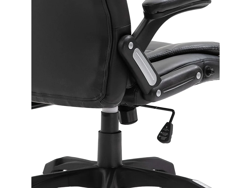 Chaise de bureau Noir Similicuir