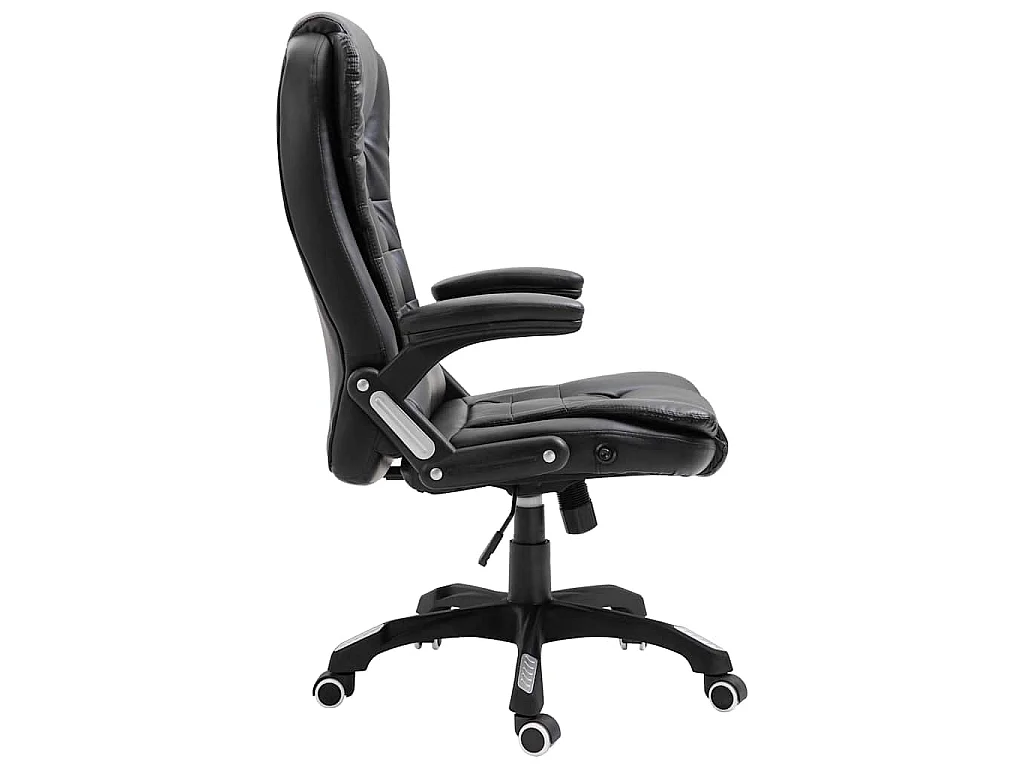 Chaise de bureau Noir Similicuir