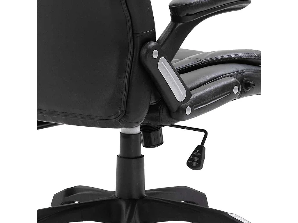 Chaise de bureau Noir Similicuir