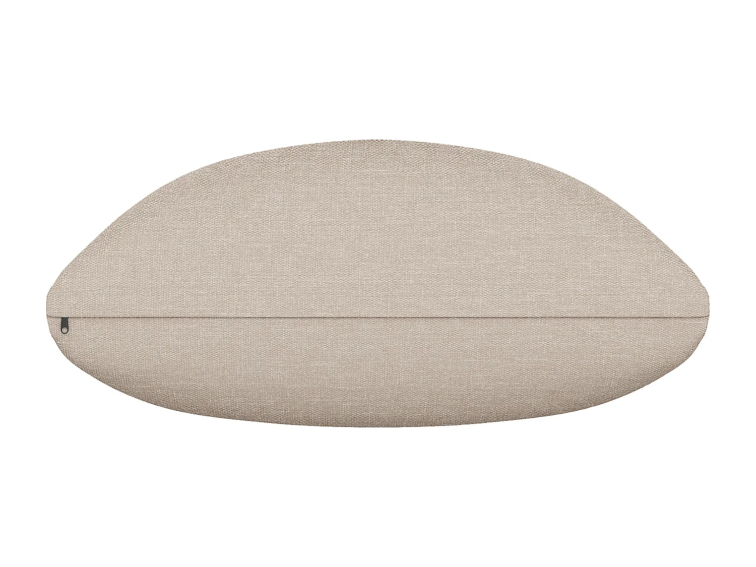 4/5-zits ijzeren tuinset - moderne buitenbank - kussens inbegrepen - handgeweven - kaki