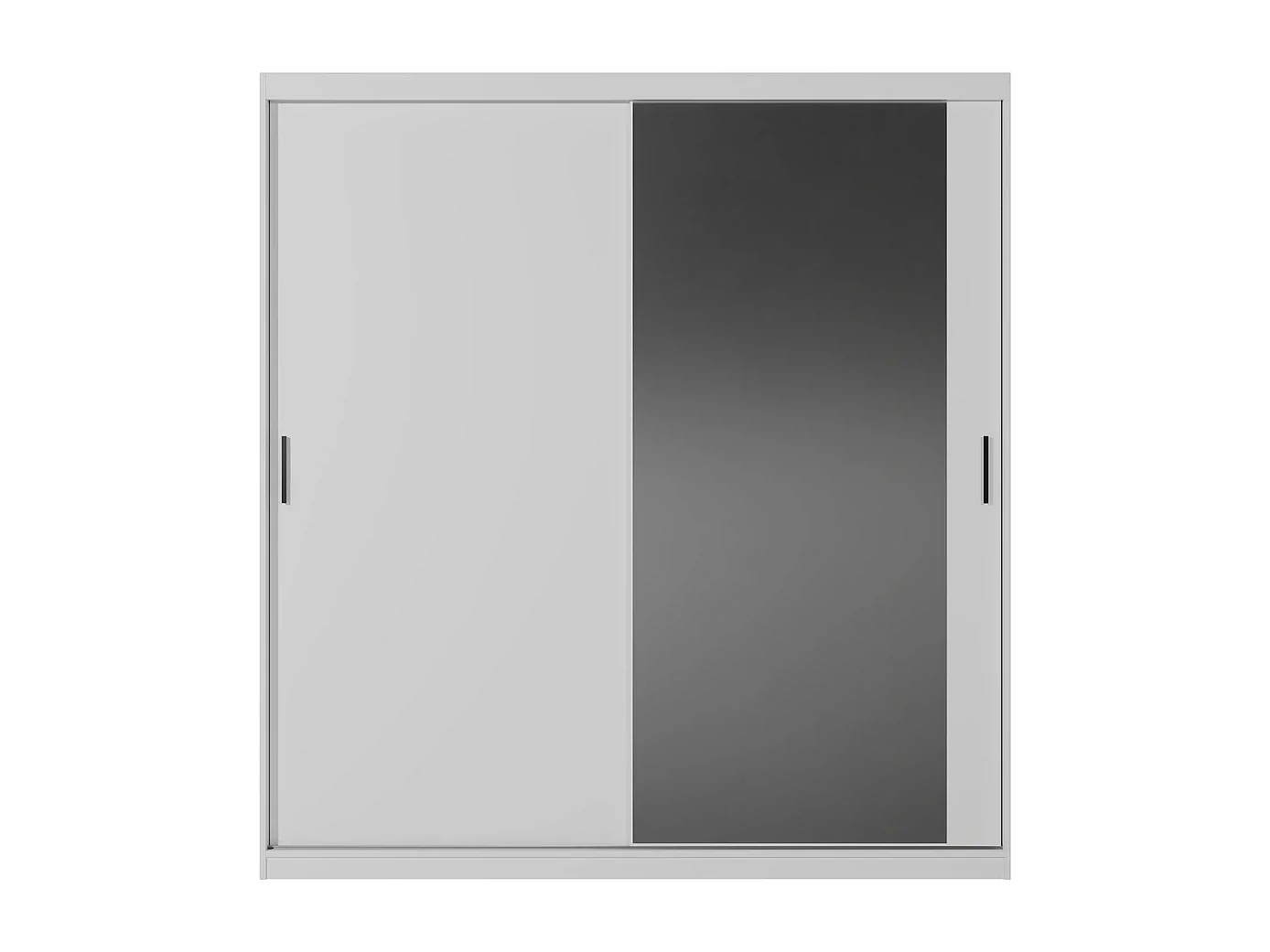 Armoire - 200 cm blanc mat - Mirano