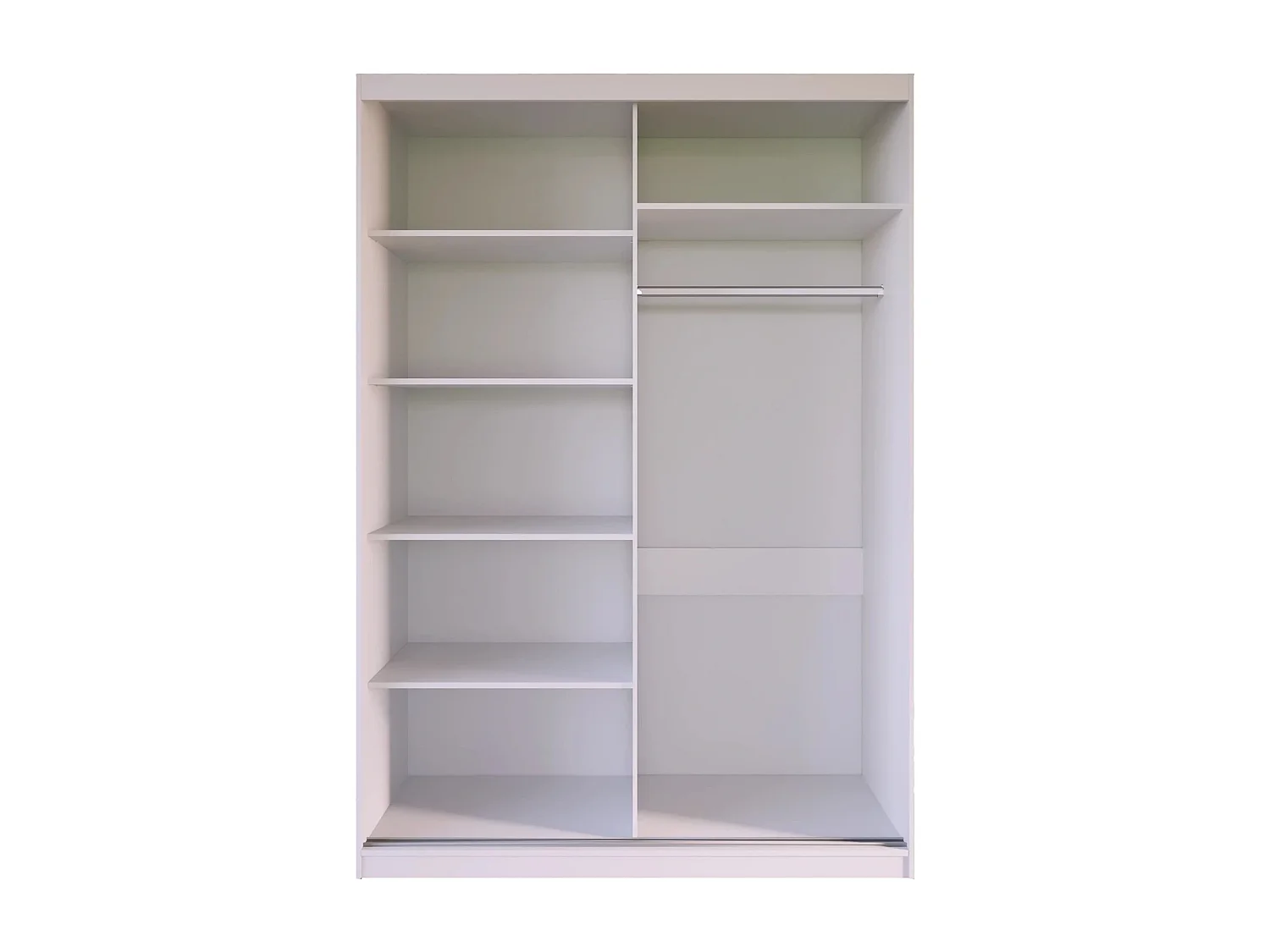Armoire - 150 cm blanc mat - Mirano