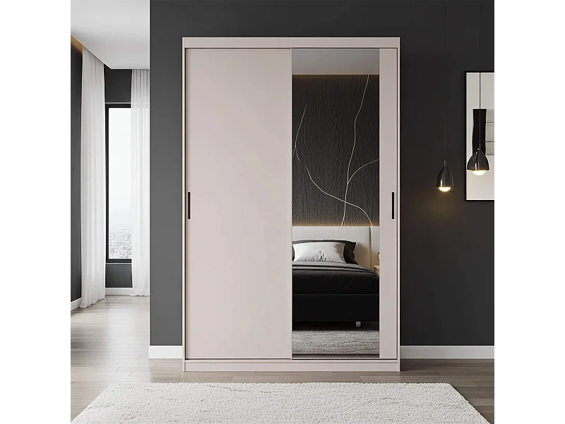 Armoire - 150 cm blanc mat - Mirano