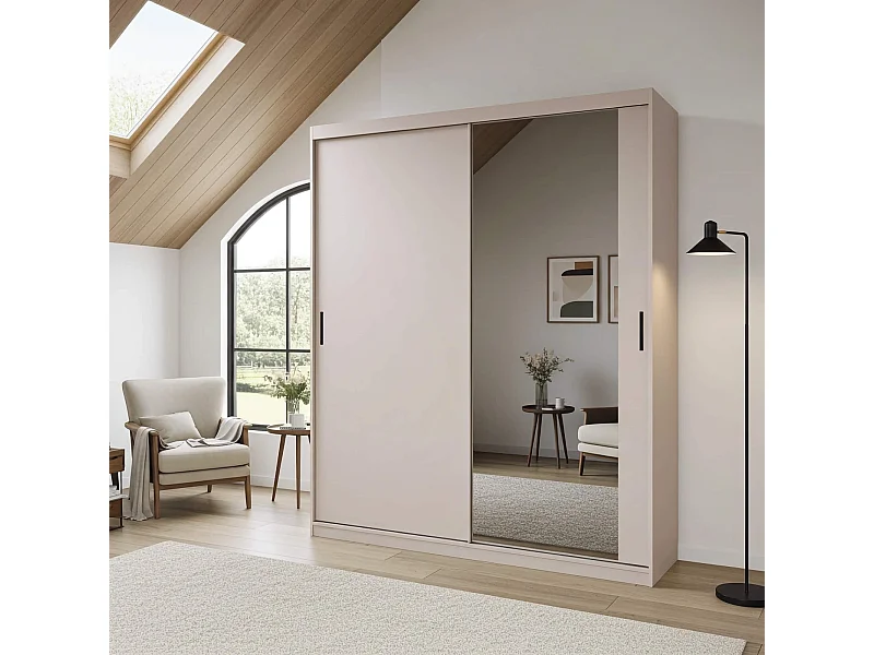 Armoire - 200 cm cachemire - Mirano