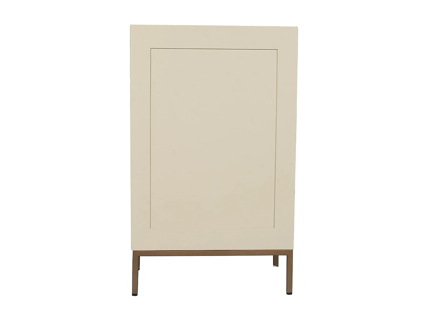 Minibar salon bois beige 1 porte 1 casier CORTINA