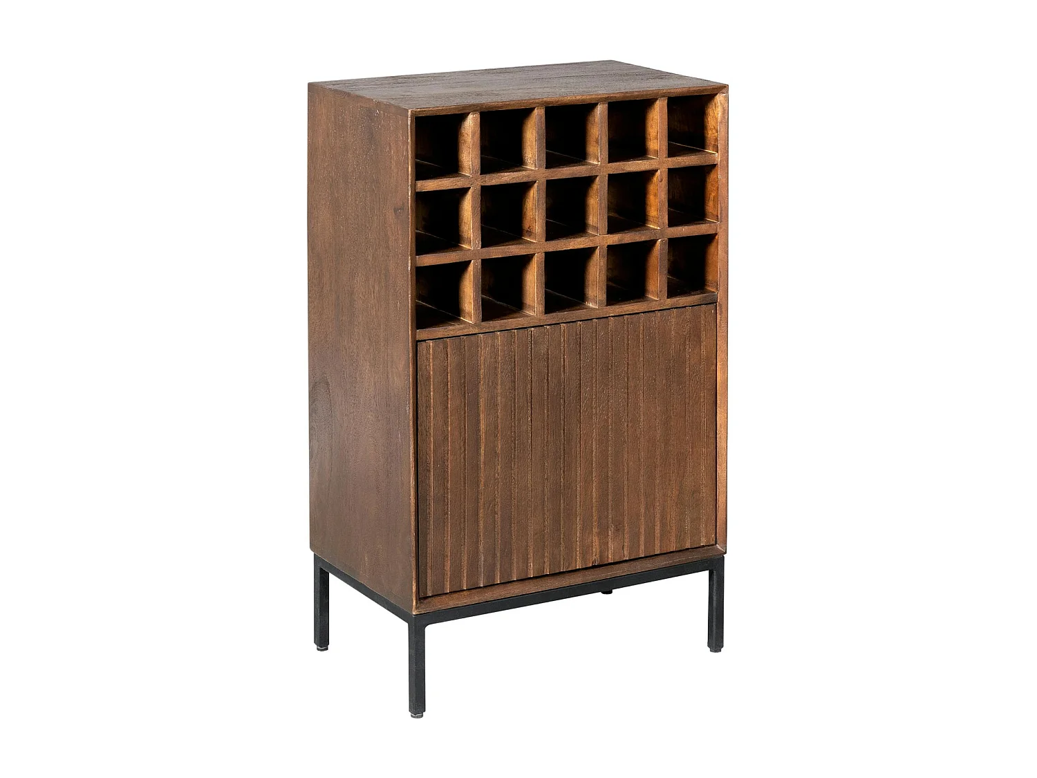 Minibar vintage 1 porte 1 casier CORTINA