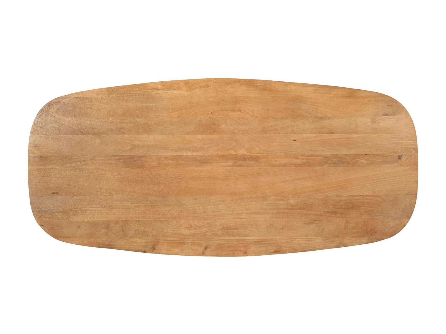 Table à manger bois bords arrondis 240 cm CORTINA