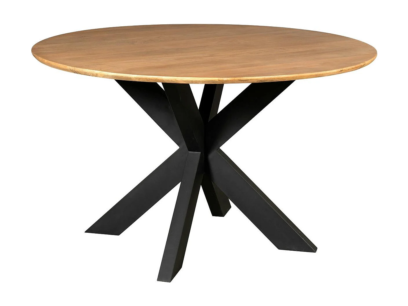 Table à manger ronde en bois de manguier Ø150 cm CORTINA