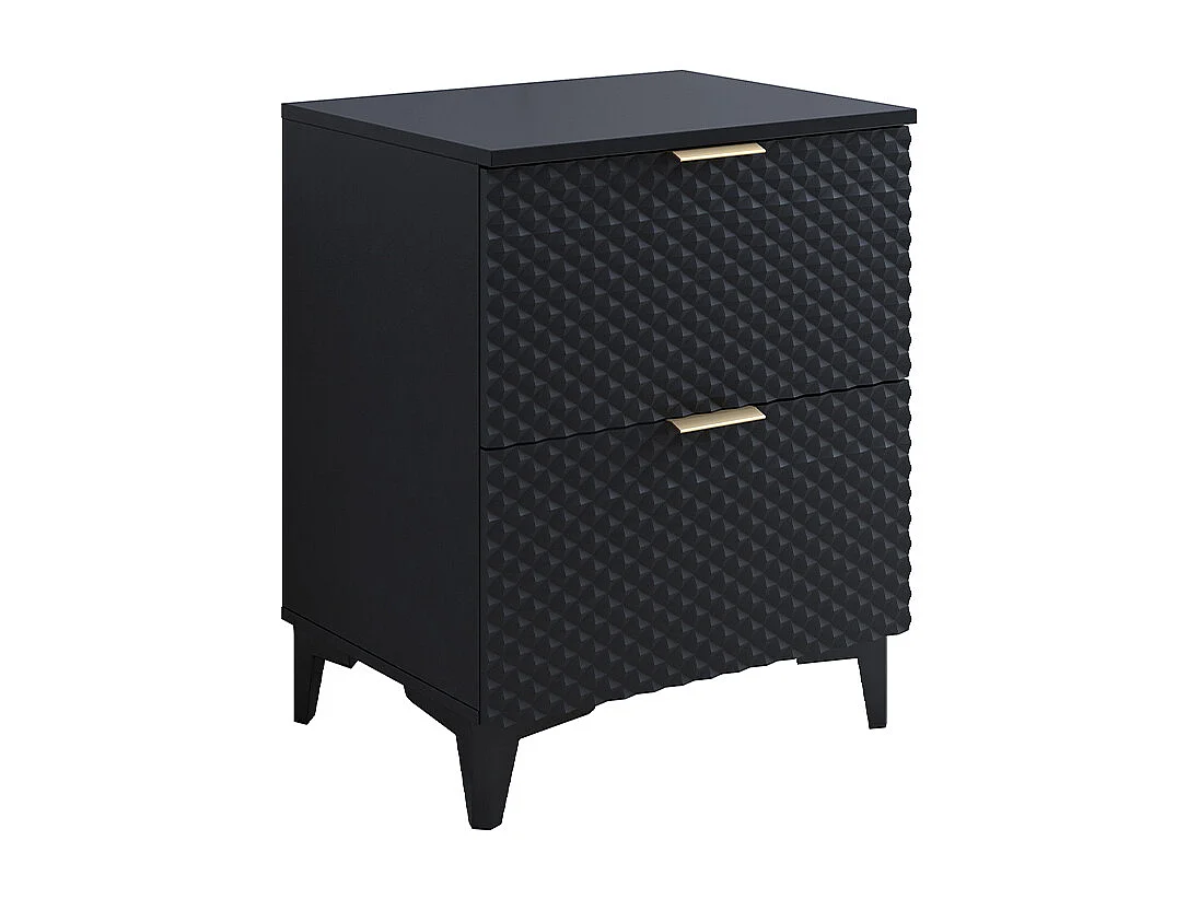 Meuble sous-vasque 60cm sur pieds Cléa Noir