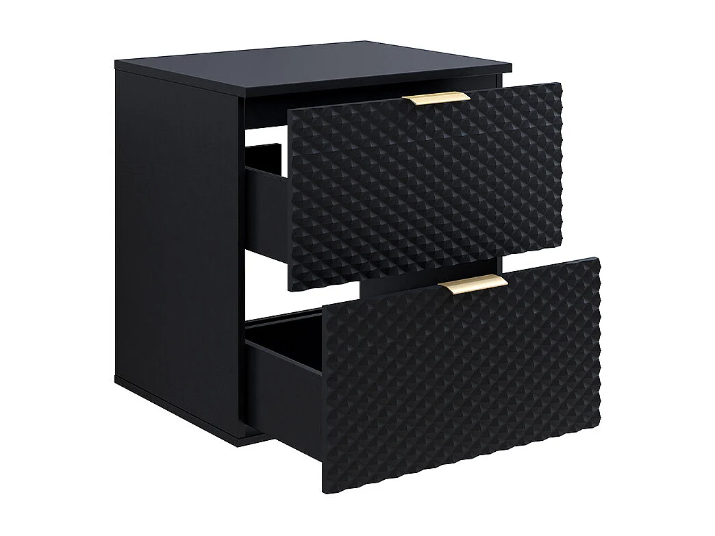 Meuble sous-vasque 60cm sur pieds Cléa Noir