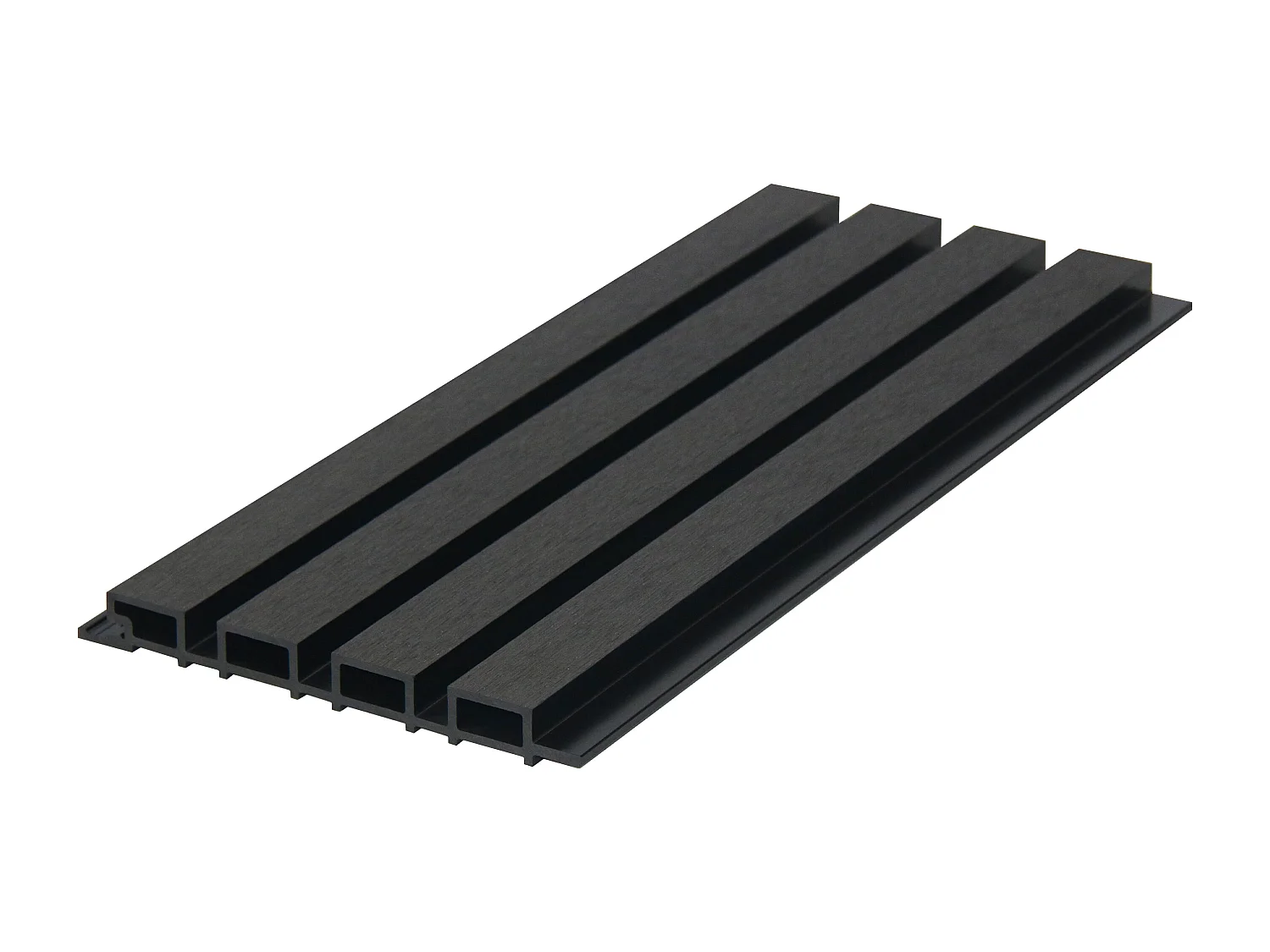 Bardage en bois composite - Pack de 5,12 m² - gris anthracite - CORNIO