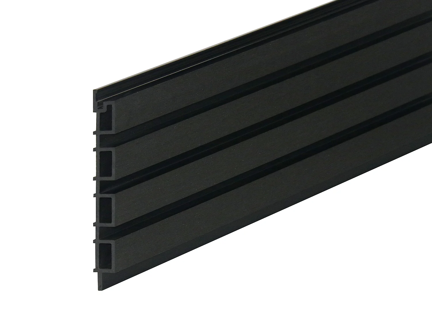 Bardage en bois composite - Pack de 5,12 m² - gris anthracite - CORNIO