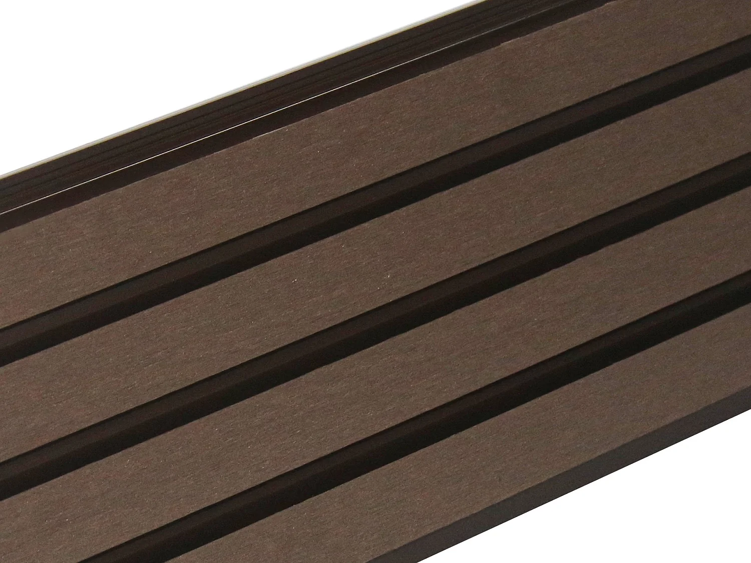 Bardage en bois composite - Pack de 5,12 m² - naturel foncé - CORNIO