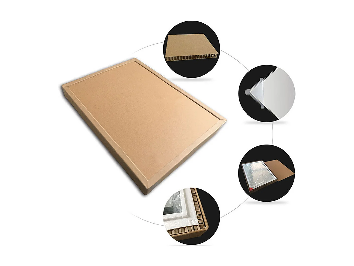 AICA Espejo 90 x 65 cm ,rectangular ,luz led,antivaho y brillo regulable,función de memoria agapada