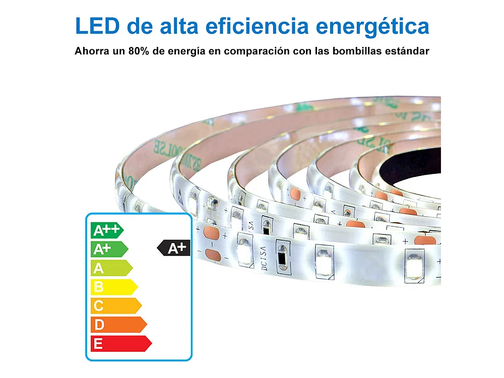 AICA Espejo 60 x 60 cm ,redondo,luz led,antivaho y brillo regulable,función de memoria agapada