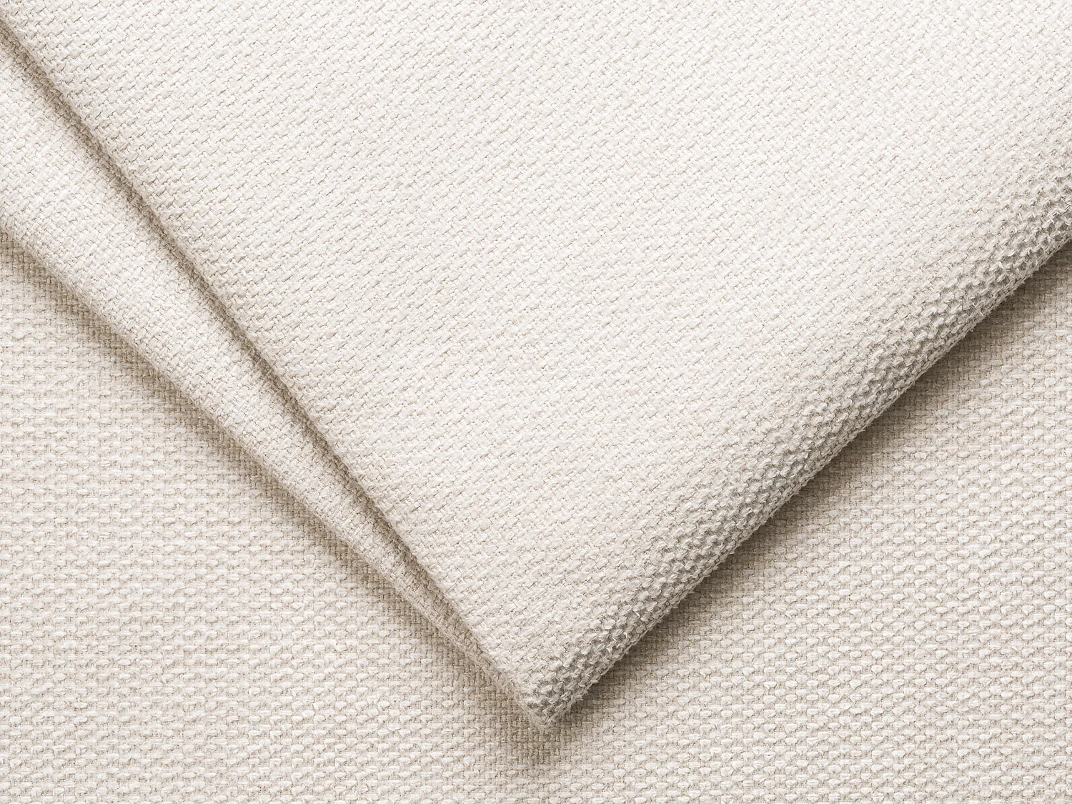 Fauteuil convertible express en tissu texturé beige - Couchage à lattes larges 70 cm - Matelas 14 cm - CALITO