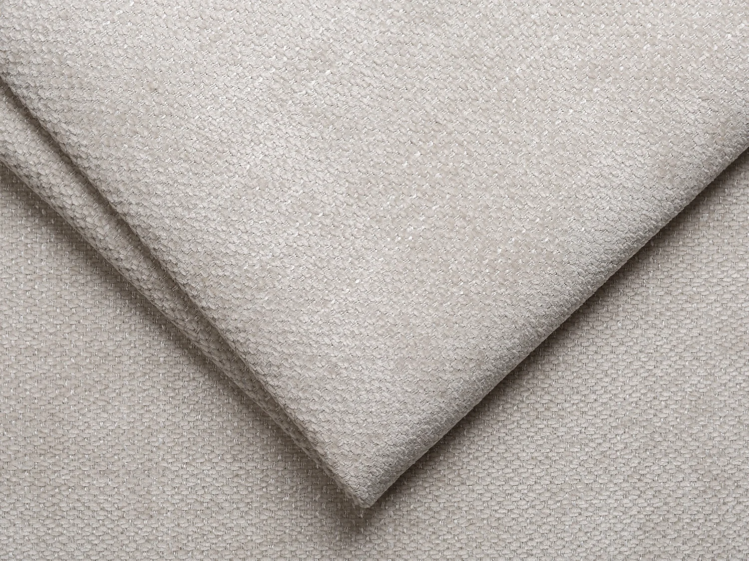 Canapé 3 places convertible express en tissu beige - Couchage à lattes larges 140 cm - Matelas 22 cm avec mémoire de forme - BOLIPO