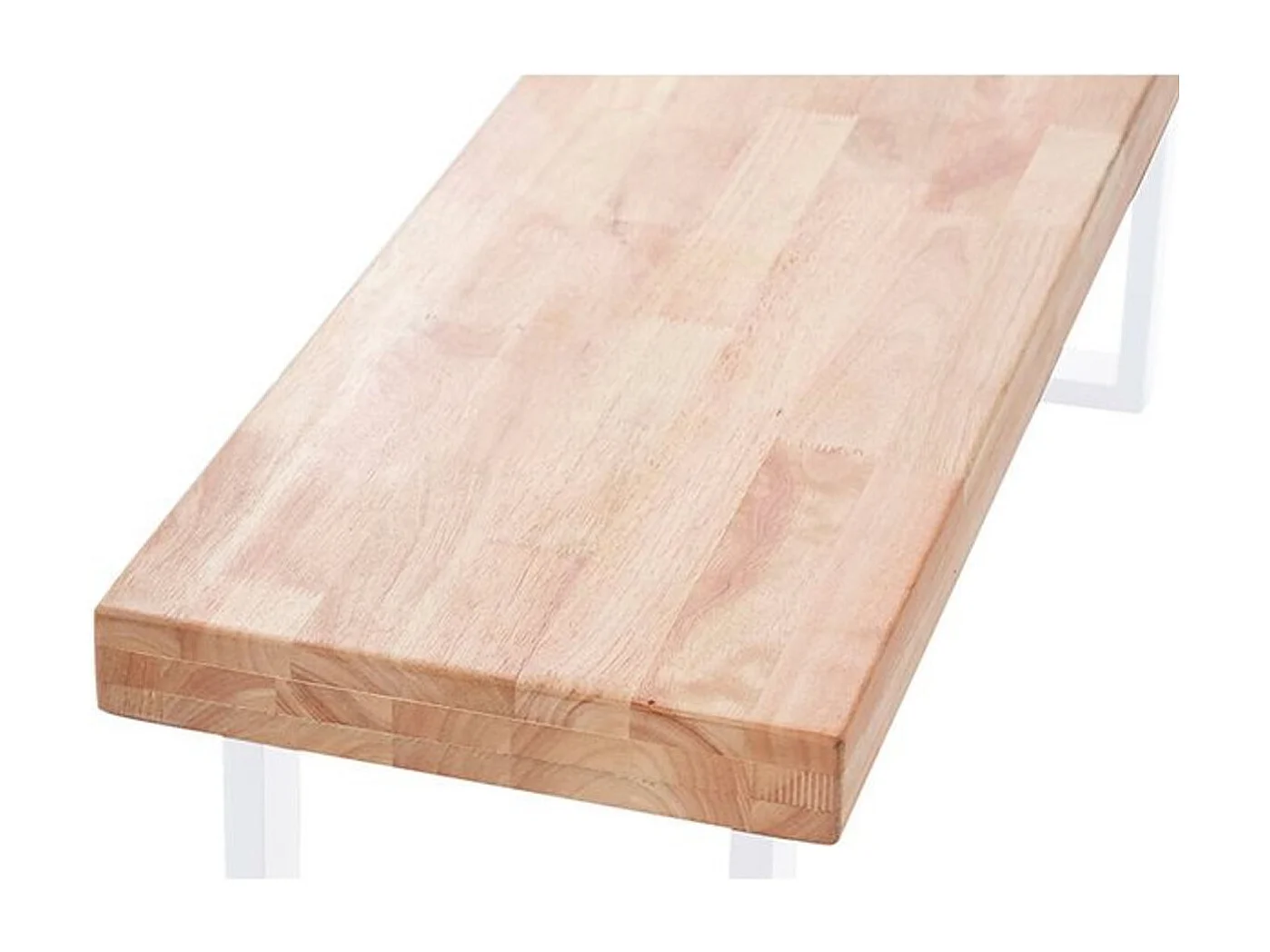 Banco asiento Loft roble Nordish blanco 47x120x34 cm Adec