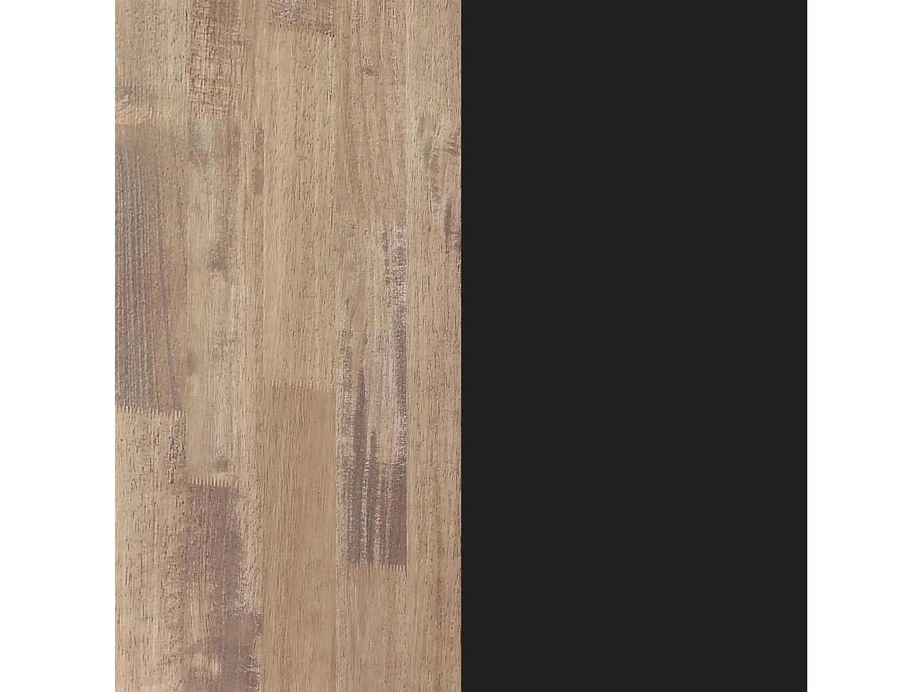 Mesa de comedor Berg diseño fijo roble honey/negro Ø100x76 cm Adec