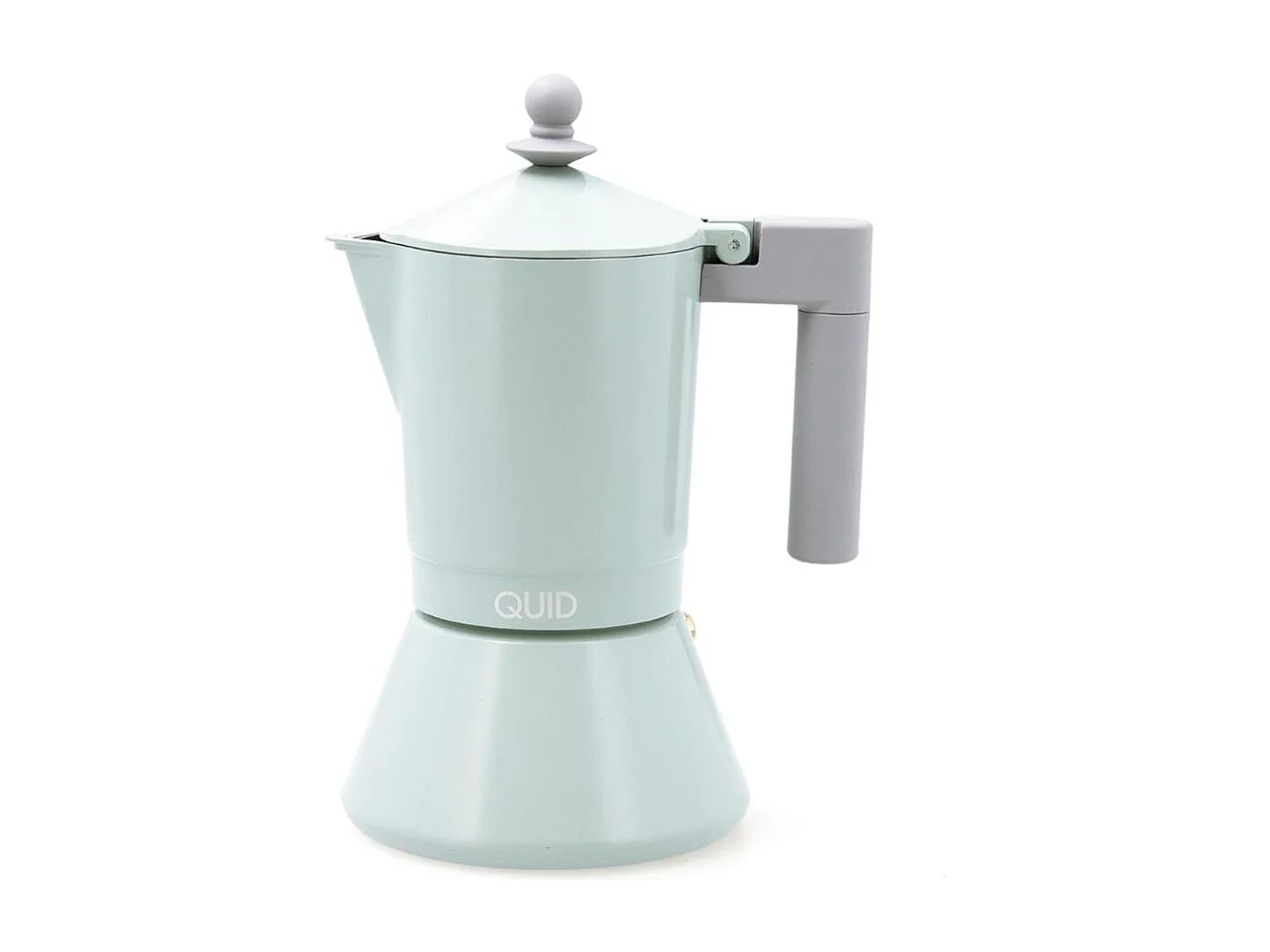Cafetera Ozon Quid 6 tazas aluminio fundido verde