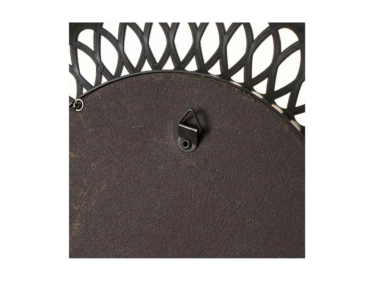 Pack de 3 espejos estilo clásico plata Ø24 cm