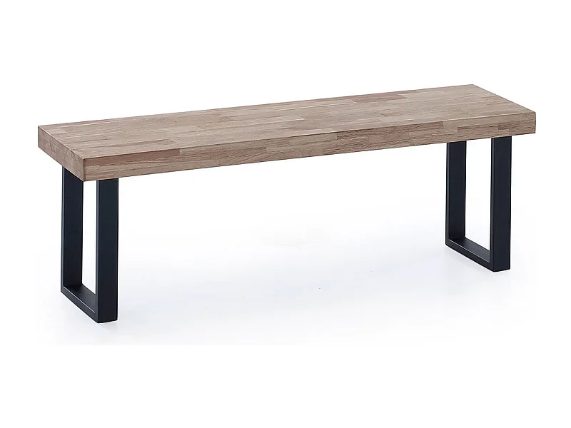 Banco Loft Roble Honey - Negro