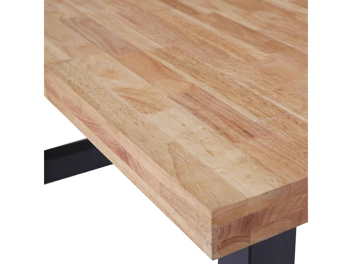 Mesa de jantar Loft 160 Carvalho selvagem - Preto