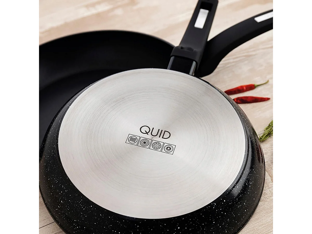 Sartén Estelar Quid aluminio forjado negro Ø24 cm