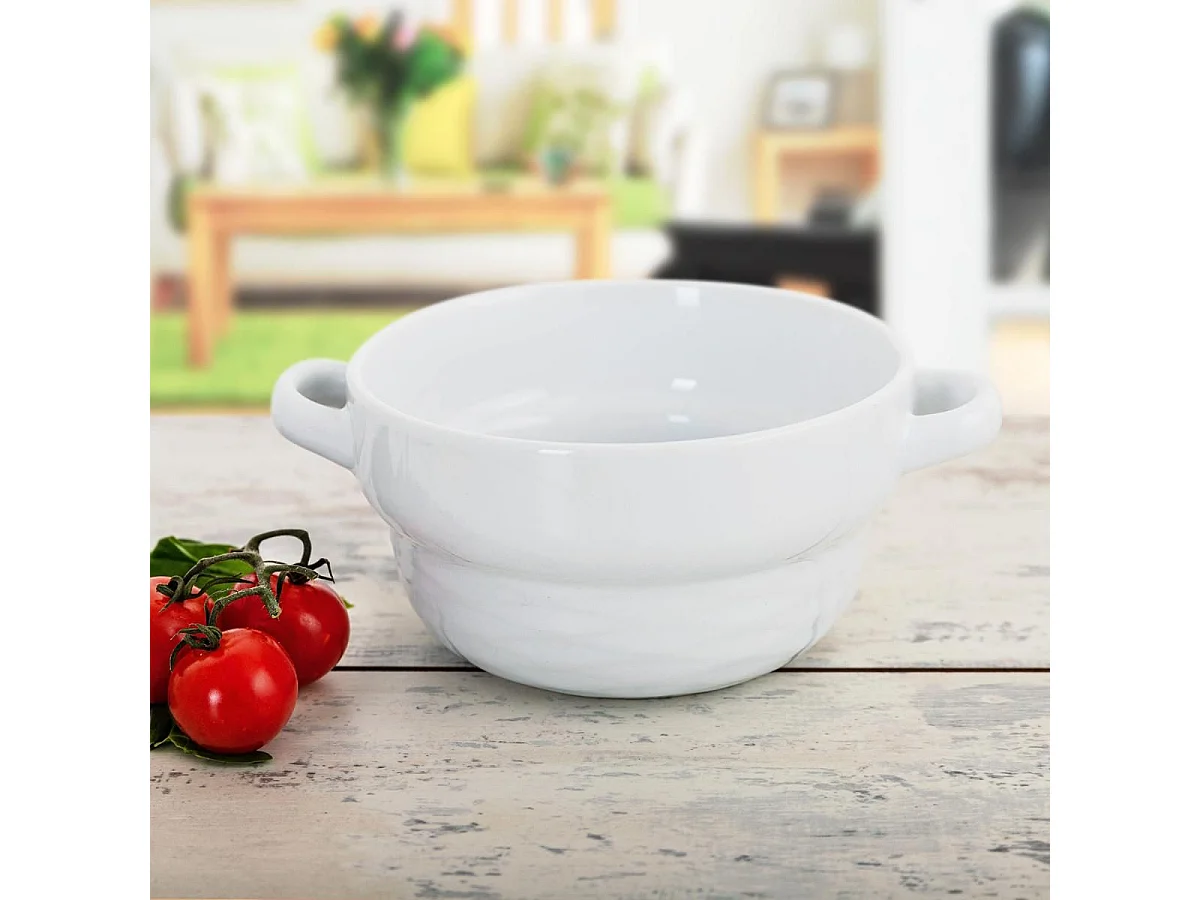 Bol Vita Quid cerámica blanco 50 cl