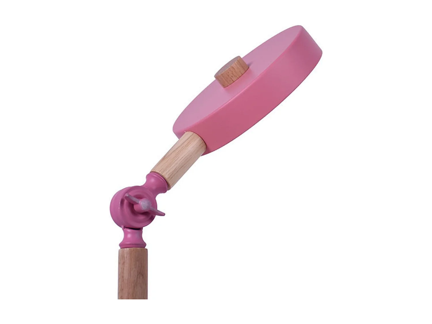 Flexo Luppa Bel Air inclinación regulable luz LED rosa/natural Ø15x48,5 cm