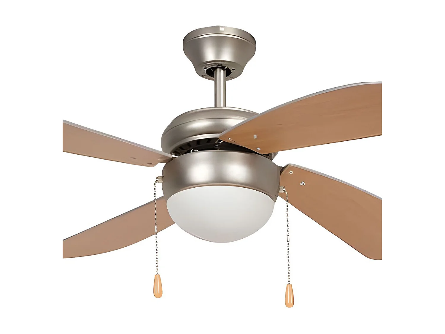 Ventilador de techo Niza 50W 4 aspas natural Ø106 cm